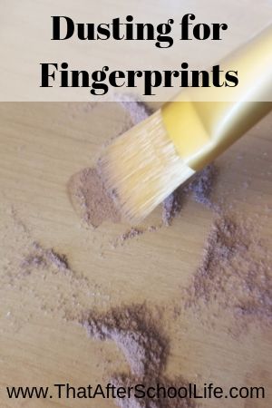 finger prints project for children