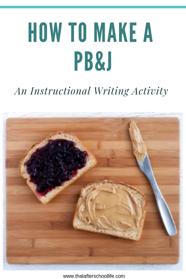 how to make a pb&j essay