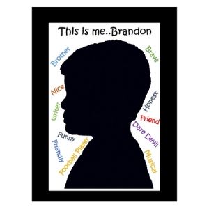 This is Me Silhouette Activity