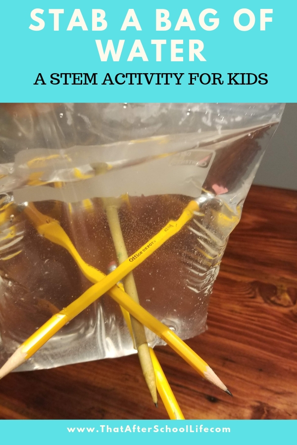 Wow kids with this fun water magic trick that uses supplies you already have on hand. Use a pencil to stab a bag of water without spilling a single drop!