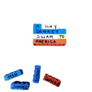 Lego Sentence Structure; A Hilarious Game