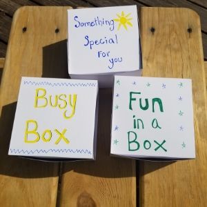 Make Busy Boxes for the Children’s Hospital