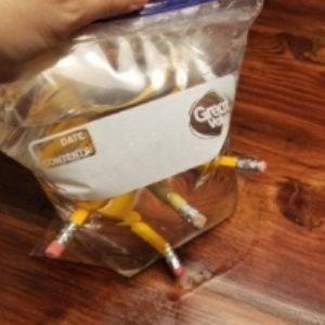 Stab a bag of water STEM trick