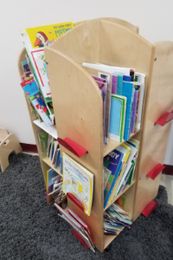 Buy a book cart to improve your after school program