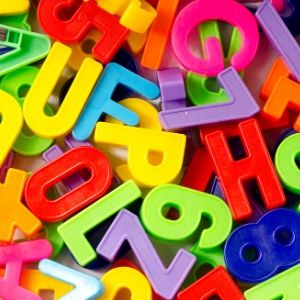 letters and numbers for after school program planning