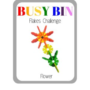 99 Printable Challenge Cards - Plastic Flakes
