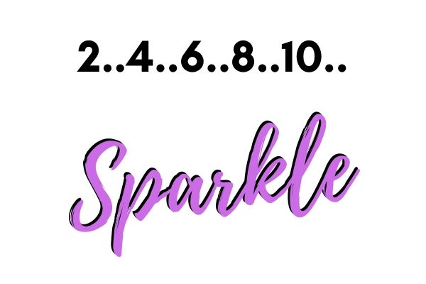 2,4,6 sparkle addition game for elementary kids