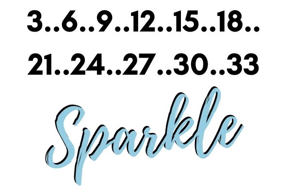 2,4,6 sparkle multiplication game for older elementary kids