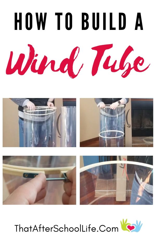 Create your own wind tube for your after school program, classroom, home or science fair project.  These simple instructions walk you through the process of building your own wind tube quickly and easily